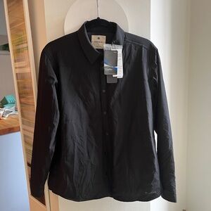 BNWT Snow Peak Flexible Insulated Shirt  Unisex S - BLACK